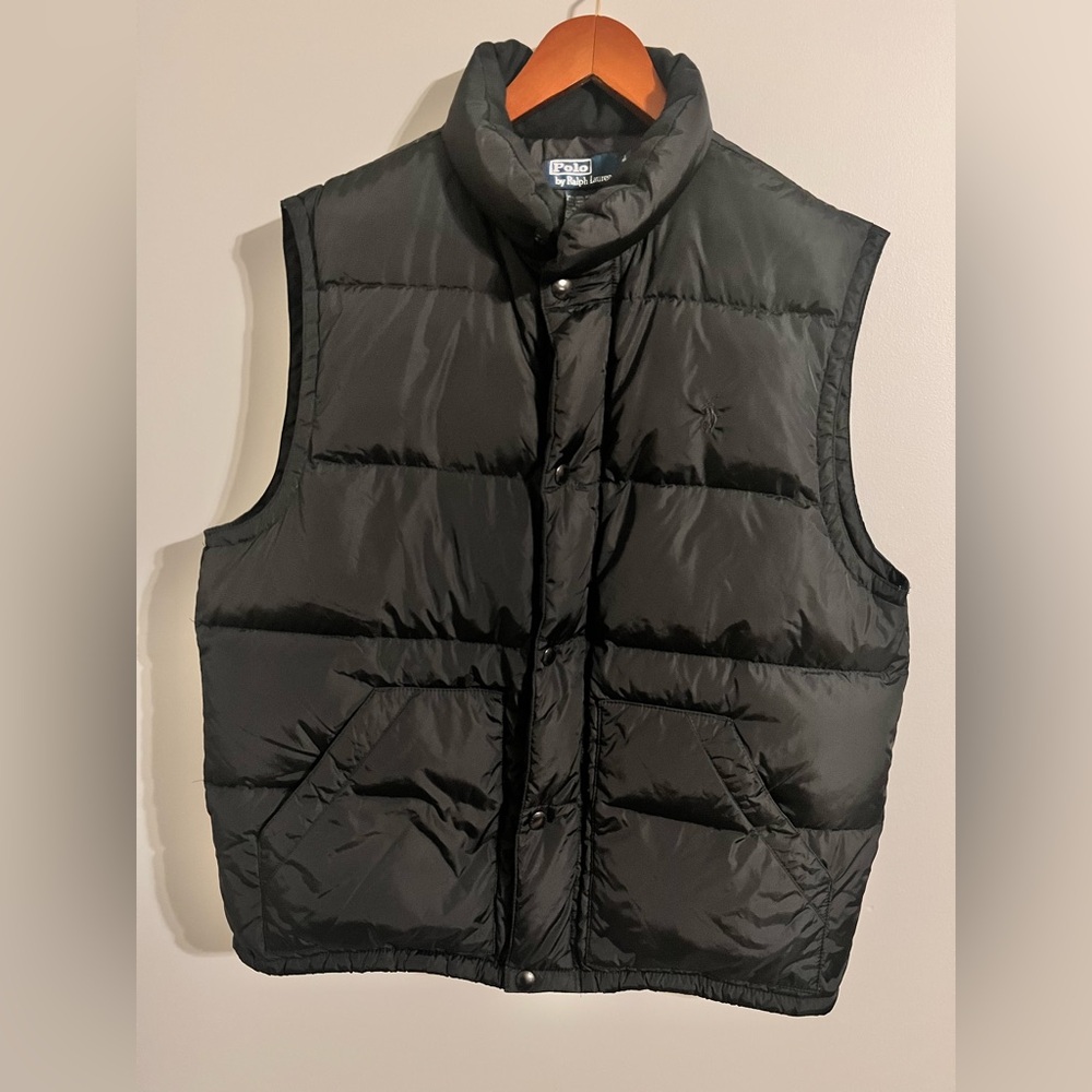 Black Puffer Vest